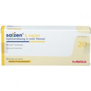 SAIZEN 60IU 20 MG/2.5 ML. CARTRIDGE
