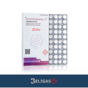 Buy original Beligas Levothyroxine T4, 100mcg (100 tabs)