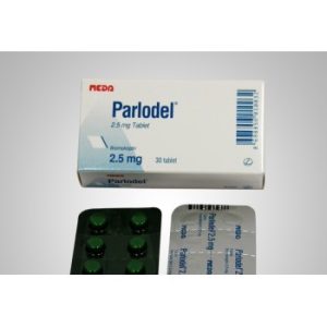 Parlodel (Bromocriptine)  30 tabs 2.5 mg/tab
