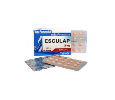 Esculap (Cialis) 5 tabs 20mg/tab