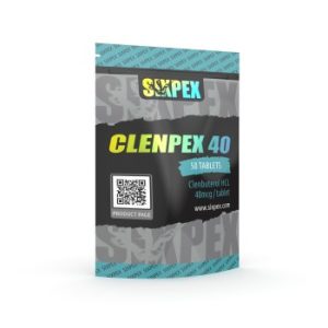 SixPex Clenpex 40mcg (Clenbuterol) 50tabs